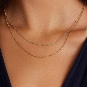 Gorjana Capri Layer Necklace - like new!